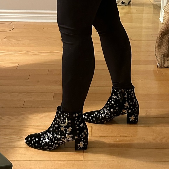 Mango printed boots size 7 - Picture 3 of 3